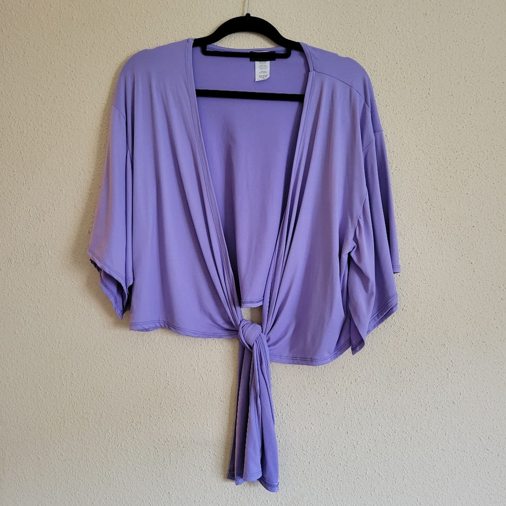 Dice lavender top crop cover size medium